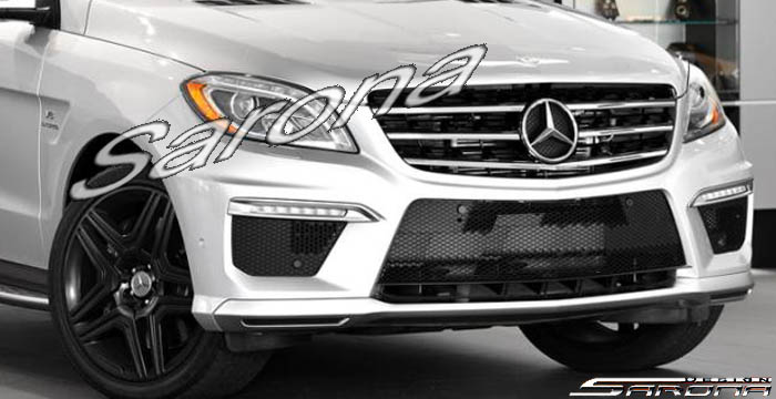 Custom Mercedes ML  SUV/SAV/Crossover Front Bumper (2012 - 2015) - $2900.00 (Part #MB-125-FB)